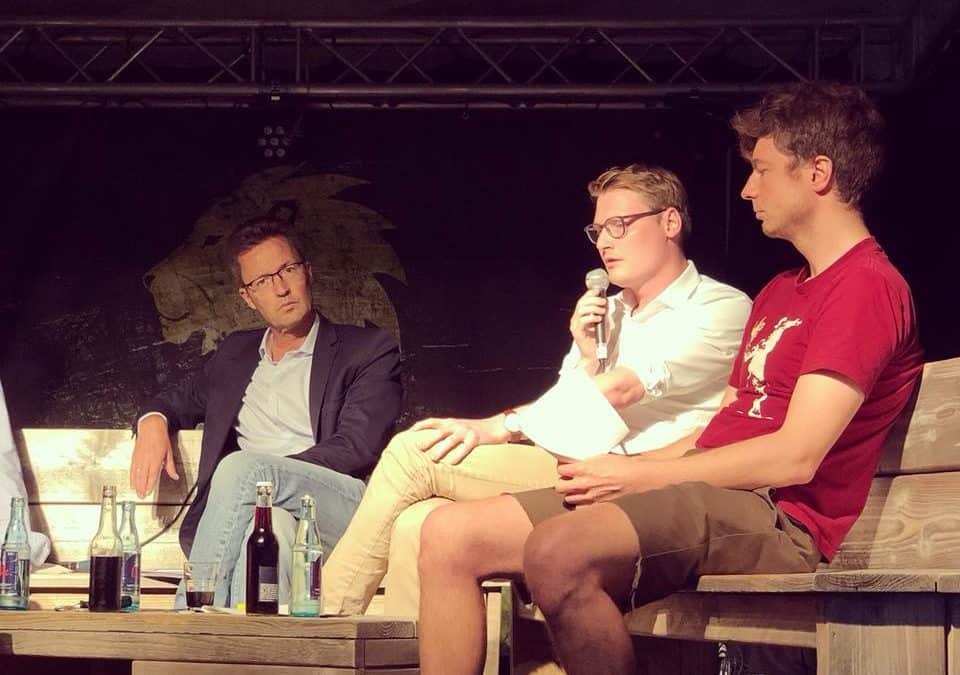 Podiumsdiskussion in der Universität Wuppertal