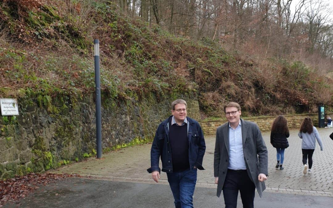 Unterwegs mit Kai Abruszat, liberaler Bürgermeister in Stemwede.