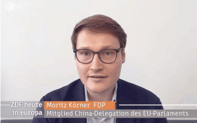 ⁣Kuscht die EU vor China? – Mein Interview im ZDF