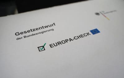 Michael Link und Moritz Körner fordern Europa-Check bei neuen Gesetzen der neuen Bundesregierung